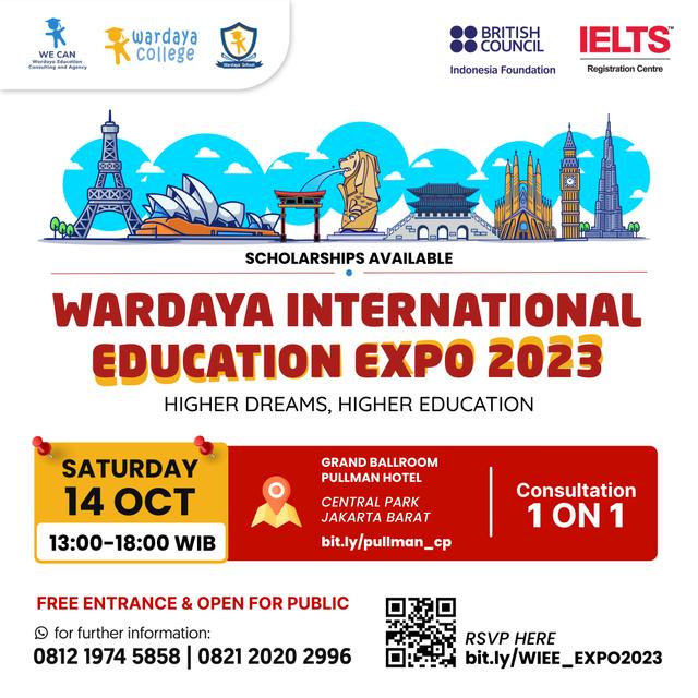  WARDAYA INTERNATIONAL EDUCATION EXPO 2023